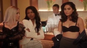 Gucci Romantic Tweed Mini Falda usada por Alexandra Crane (Ryan Destiny) en Star (S03E16)