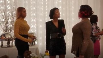 Jivago Lennox Mini Robe portée par Cassie Brown (Brandy Norwood) Star (S03E16)