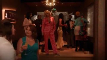 Sies Marjan Terry ceinturée en satin blazer porté par Nicole Ari Parker, la Star (S03E16)