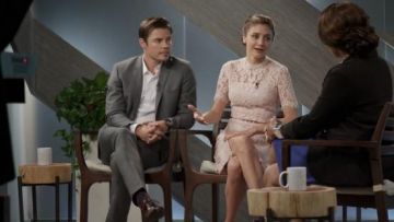 Vestido de Alexis Ardella usado por Megan Morrison (Christine Evangelista) en The Arrangement (S01E03)