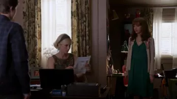 Anthropologie Ruffled Della Dress worn by Emma Decody (Olivia Cooke) in Bates Motel (S02E03)