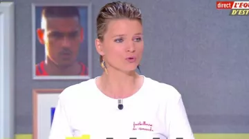 La camiseta del france sunday footballer Pierron en L'Équipe d'Estelle el 30.04.2019