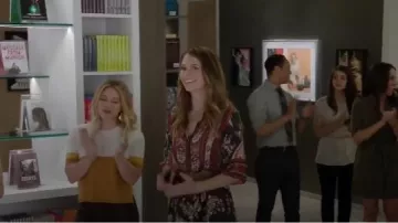 Etoile Isabel Marant Tilda Dress worn by Liza Miller (Sutton Foster) in Younger (S03E02)