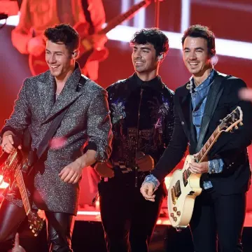 ‎Balmain Embroidered Bomber Jacket worn by Joe Jonas  for Billboard Music Awards May 1, 2019