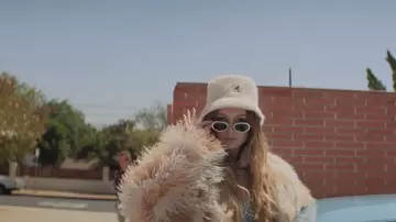 Kangol Furgora Cream Bucket Hat worn by Gigi (Billie Lourd) in Booksmart