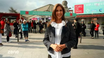 The Jacket night blue tweed Ophelia Miller in prohibited Area of the 05/05/2019