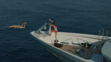 The bikini bottom red of Maja (Hanna Ardéhn) in Quicksand - Nothing greater