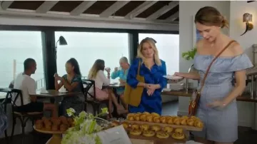 Chloe Jane Tassel-Garniture en Cuir Sac à Bandoulière porté par Liza Miller (Sutton Foster) chez les Jeunes (S03E11)