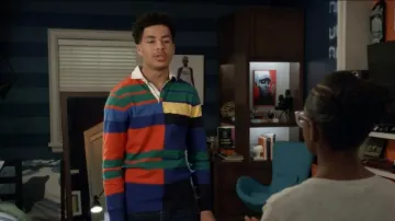 Polo Ralph Lauren Rustic Polo worn by Andre Johnson, Jr. (Marcus Scribner) in black-ish (S05E21)