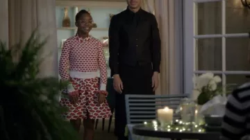 Ann Howell Bullard x Anthropologie Smooched Chemisier porté par Diane Johnson dans black-ish (S05E21)