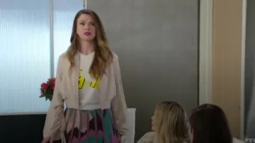 M Missoni Geometric Intarsia Midi Skirt worn by Liza Miller (Sutton Foster) in Younger (S04E01)