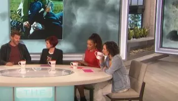 Rta Yves Leather Dress by worn by Eve on The Talk March 19, 2019