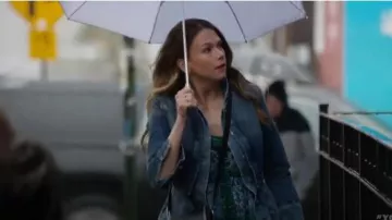 Proenza Schouler Abstract-Print Silk Georgette Maxi Dress worn by Liza Miller (Sutton Foster) in Younger (S04E04)