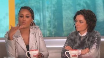 Cinq A Sept Chloe Dress worn by Eve on The Talk April 24, 2019