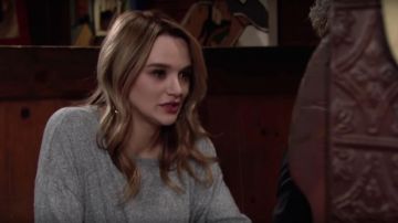Joie Yerrick Sweater worn by Hunter King as seen in The Young and the Restless April 2019