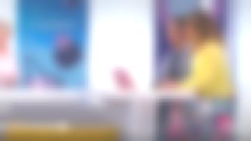 La jupe plissée multicolore de Aurélia Bloch dans C'est au programme le 07.05.2019