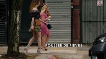 T by Alexander Wang Criss Cross Raglan Top worn by Kelsey Peters (Hilary Duff) in Younger (S04E07)
