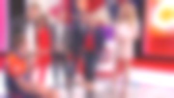 The pink skirt in tweed Adriana Karembeu in The test, which saves the 07.05.2019