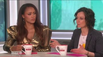 LPA Aurelia Jumpsuit worn by Eve Torres on The Talk May 3, 2019