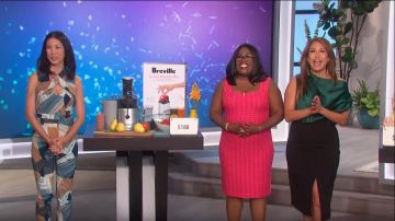 Halo noir Juma Jupe portée par Carrie Ann Inaba sur Le Talk 7 Mai 2019