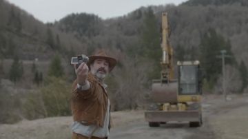 Le chapeau en daim porté par Georges (Jean Dujardin) dans Le daim
