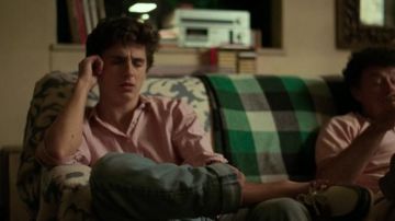 Les chaussures bateau tricolores porté par Elio Perlman (Timothée Chalamet) dans Call Me By Your Name
