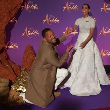 Les chaussures Timberland Camel de Will Smith sur le compte instagram de @nrjhitmusiconly