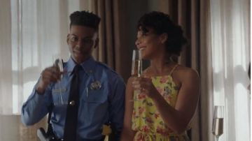 Joie Deme Dress worn by Evita Fusilier (Noëlle Renée Bercy) in Marvel's Cloak & Dagger (S02E06)