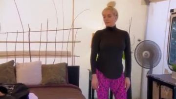 Fendi  Printed Stretch Leggings worn by Erika Girardi in The Real Housewives of Beverly Hills (S09E13)