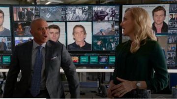 Blusa Reiss Nicole usada por Marissa Morgan (Geneva Carr) en Toro (S03E20)