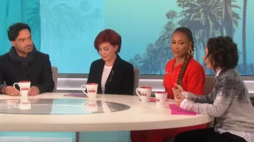 Free People Let's Dance Coveralls worn by Eve on The Talk May 09,2019