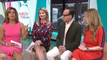 Veronica Beard Audrie Vestido usado por Jill Martin en today abril 11,2019