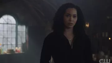 Maje Papritea Jumpsuit worn by Macy Vaughn (Madeleine Mantock) in Charmed (S01E21)