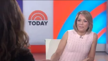 Ted Baker Vellia Dress worn by Dylan Dreyer on Today April 30, 2019