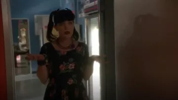 Old Navy Floral Short Sleeve Dress worn by Abby Sciuto (Pauley Perrette) in NCIS (S12E20)