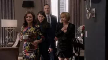 Veronica Beard Anders Dress worn by Catherine Meyer (Sarah Sutherland) in Veep (S07E07)