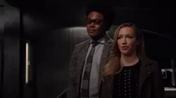 IRO Ashville Jacket worn by Laurel Lance (Katie Cassidy) in Arrow (S07E22)