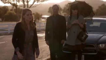 Mango  Heritage Cape worn by Abby Sciuto (Pauley Perrette) in NCIS (S13E07)