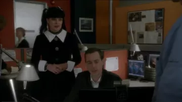 Disturbia Rosemary Velour Dress worn by Abby Sciuto (Pauley Perrette) in NCIS (S13E10)