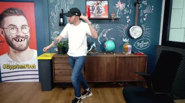 Les sneakers Nike Jordan Proto-Max 720 portées par Squeezie dans sa vidéo YouTube J’ai changé d’avis sur Tik Tok