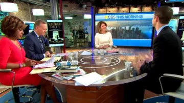 Michael Kors Stretch Bouclé Crepe Sheath Dress worn by Norah O'Donnell on CBS This Morning May13,2019