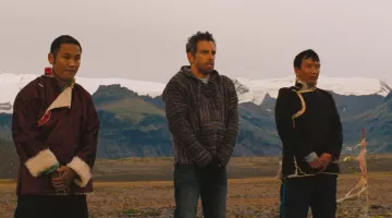 The sweater poncho Ben Stiller in The dream life of Walter Mitty