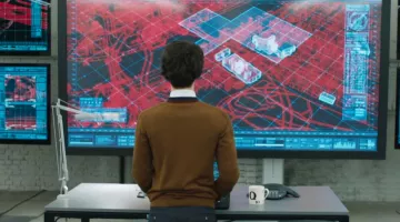 The "octopus" conference Polycom Q (Ben Whishaw) in Skyfall