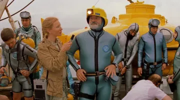 The combination of dive team Zissou in The life aquatic