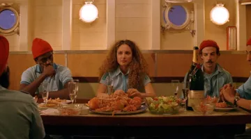 The jeroboam of Moët & Chandon in The life aquatic