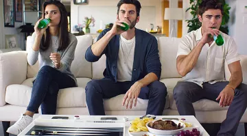 The white shoes of Sophie (Emily Ratajkowski) in We Are Your Friends