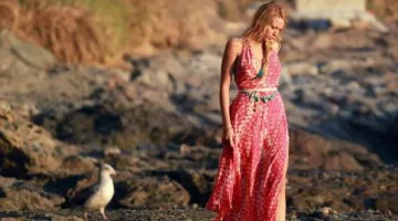 La robe Gryphon de O (Blake Lively) dans Savages