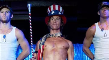 The hat Uncle Sam Dallas (Matthew Mcconaughey) in Magic Mike