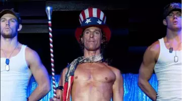 The hat Uncle Sam Dallas (Matthew Mcconaughey) in Magic Mike