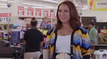El chaleco de Michael Kors de Maya Rudolph en Sisters